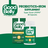 GoodBelly Probiotic Capsules 30 count packaging