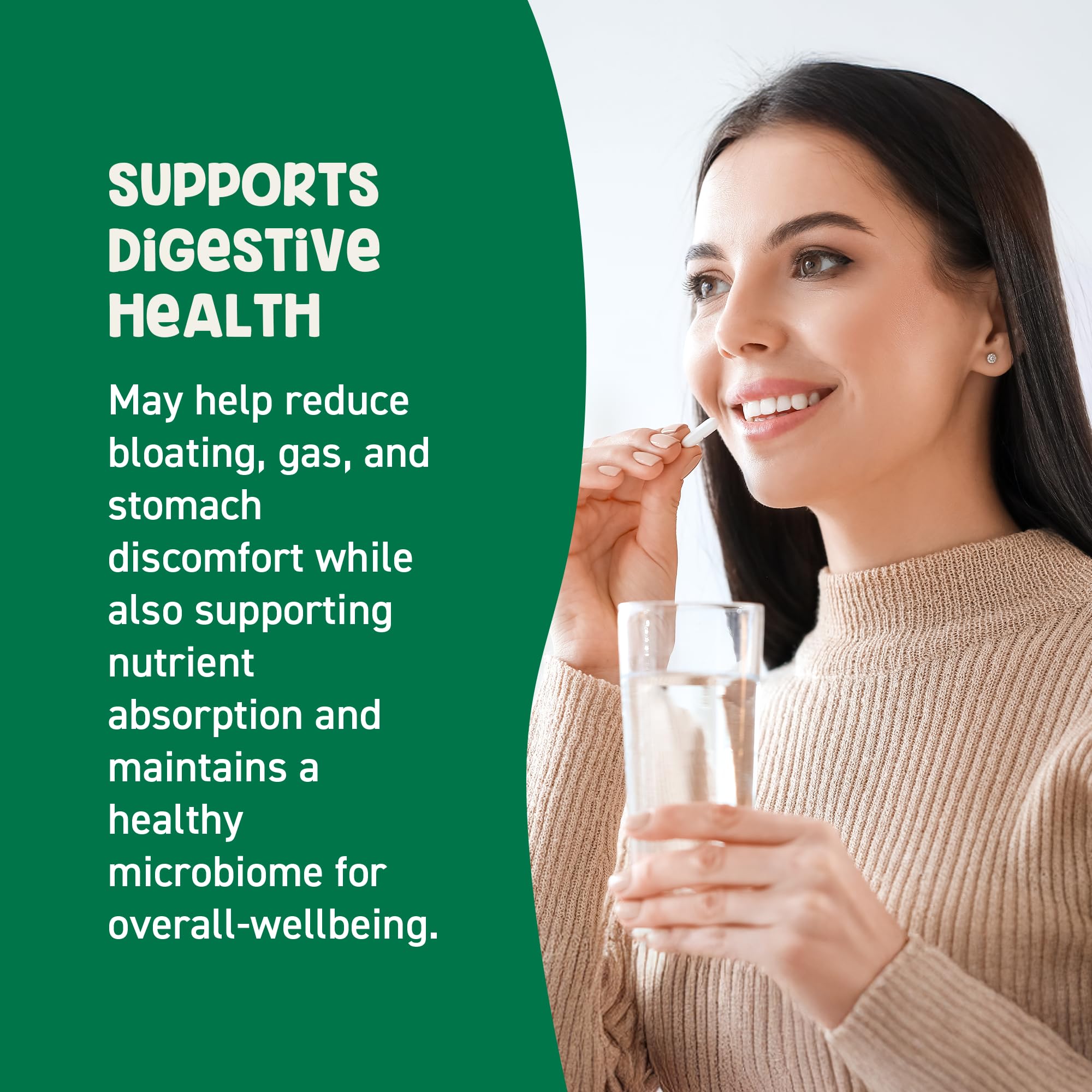 GoodBelly Probiotic Capsules opened bottle showing capsules