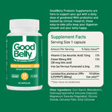 GoodBelly Probiotic Capsules opened bottle view