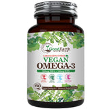 GoodEarth Nutrition Omega-3 Algal Oil Mini Softgels front view