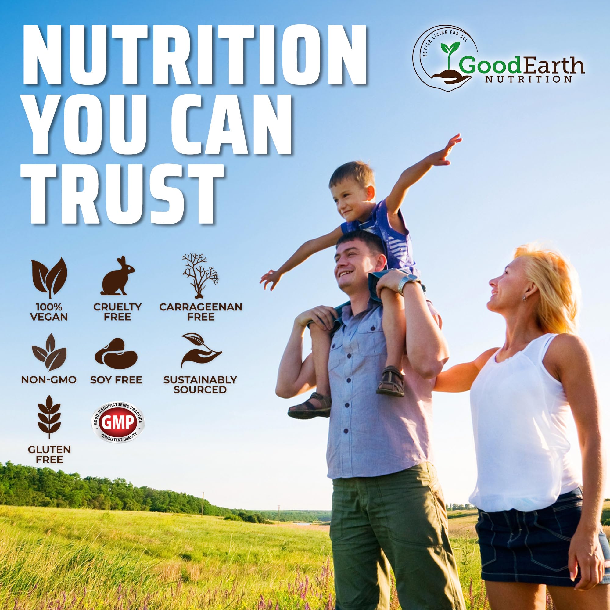 GoodEarth Nutrition Omega-3 Algal Oil Mini Softgels packaging details