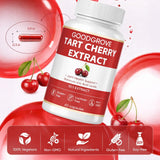 GOODGROVE Tart Cherry Extract capsules back view with ingredients
