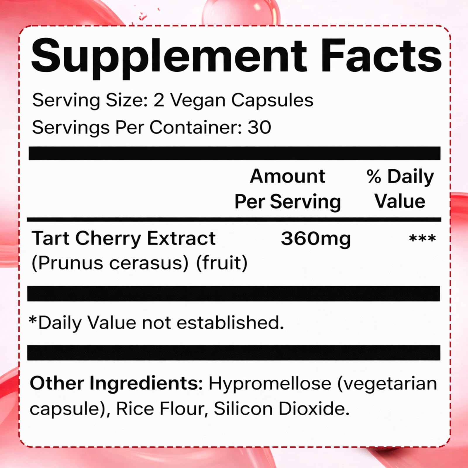 GOODGROVE Tart Cherry Extract capsules in a lifestyle setting