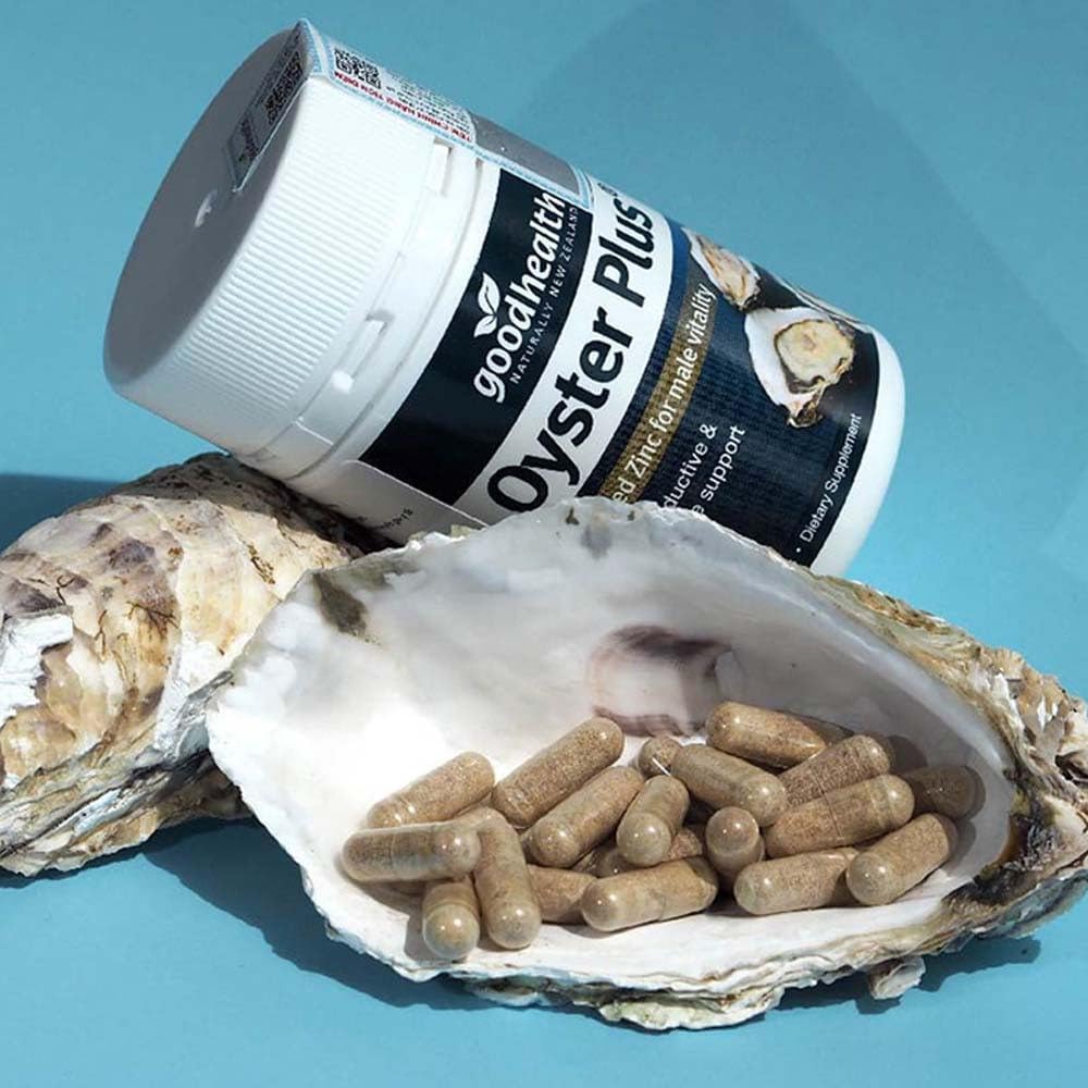 Goodhealth Oyster Plus Zinc Supplement 350mg ingredients list