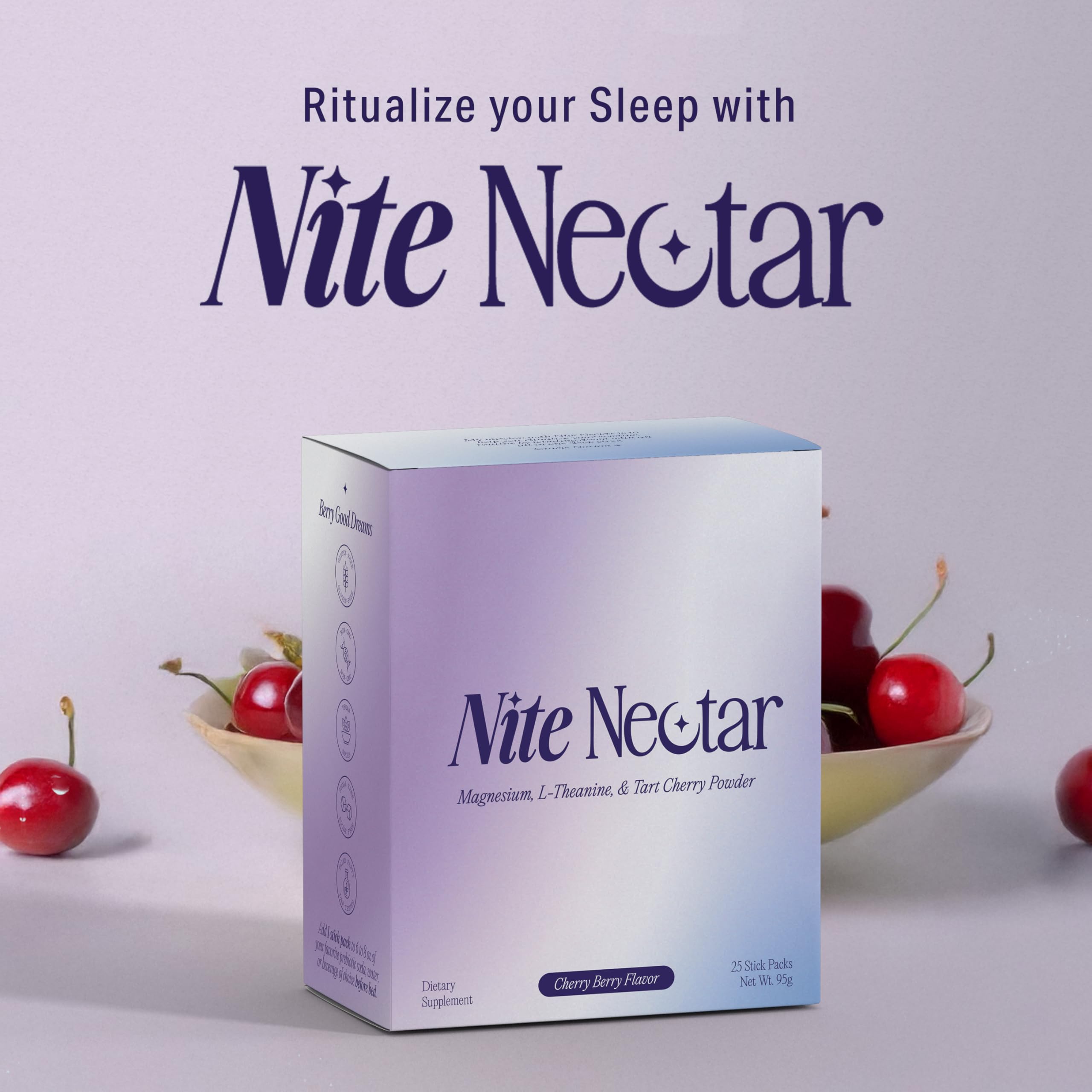 Goodi Naturals Nite Nectar stick pack on a table