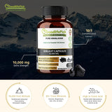 GoodlifePick Pure Himalayan Shilajit capsules side view