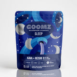 Goomz Sleep Gummies Blue Raspberry front view packaging