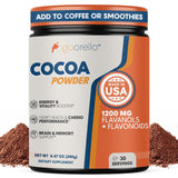 goorello Cocoa Flavanols Supplement 300g front view