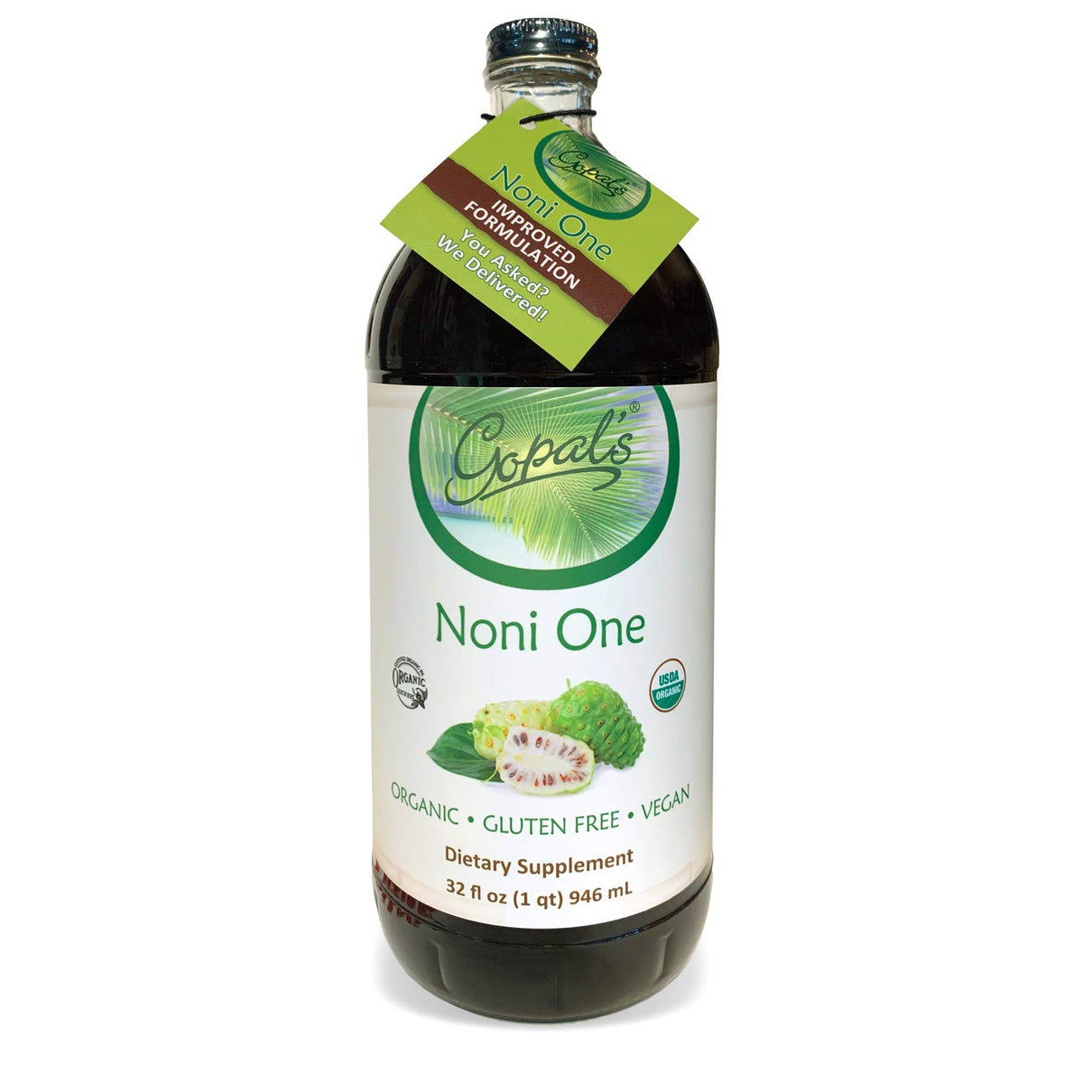 Gopal's Noni One Organic Noni Juice 907g front view