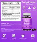Goreta Cortisol Support Gummies packaging side view
