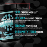 Gorilla Mind Creatine Gummies close-up of gummies