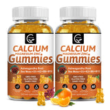 GORNVB Calcium Magnesium Zinc Gummies front view with packaging