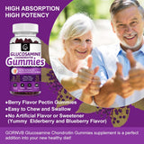 GORNVB Glucosamine Chondroitin Gummies in a lifestyle setting