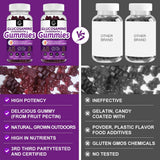 GORNVB Glucosamine Chondroitin Gummies with a measuring spoon