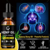 GORNVB Hemp Oil Extract 331g side view