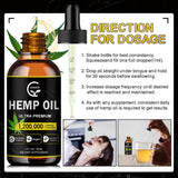 GORNVB Hemp Oil Extract Drops 168g lifestyle scene
