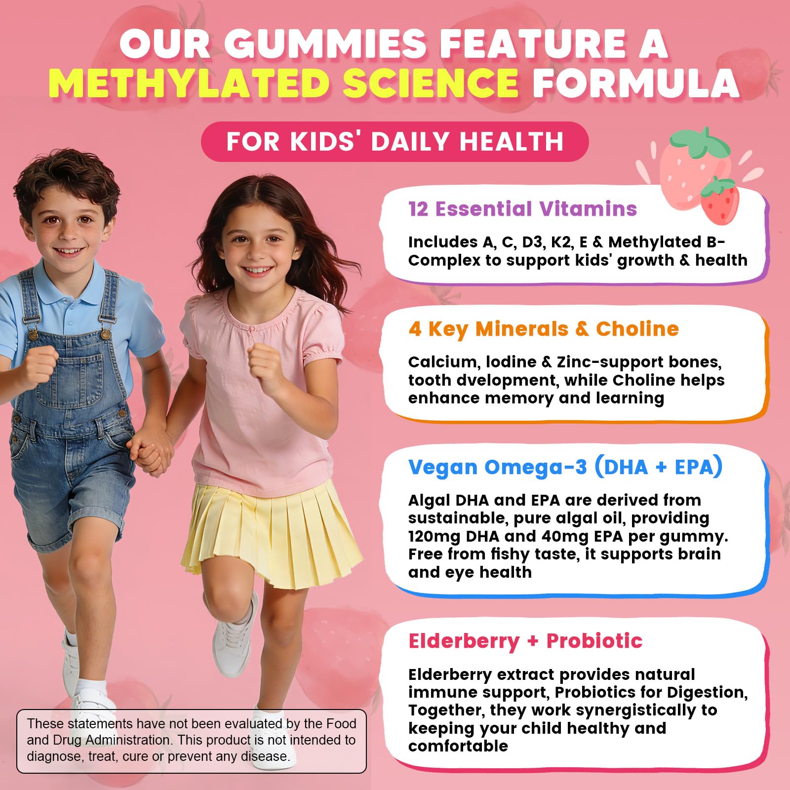 GORNVB Kids Multivitamin Gummies showing gummy texture