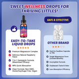 GORNVB Magnesium Glycinate Drops for Kids lifestyle scene with children