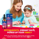 GORNVB Magnesium Glycinate Drops for Kids product dimensions