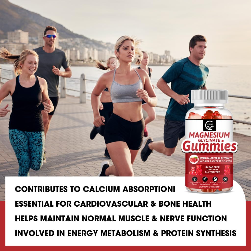 GORNVB Magnesium Glycinate Gummies in a bowl