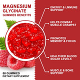 GORNVB Magnesium Glycinate Gummies with ingredients list
