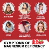GORNVB Magnesium Glycinate Gummies with ingredients list