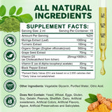GORNVB Organic Moringa Liquid Drops 93g dropper close-up