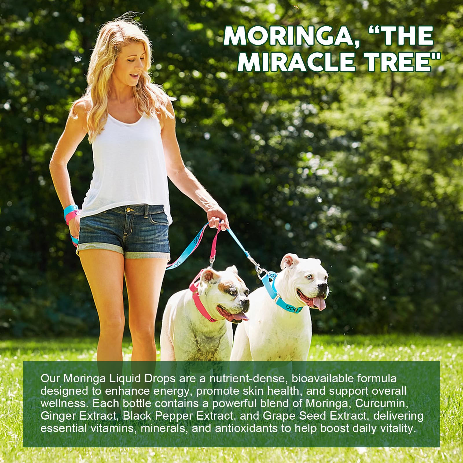 GORNVB Organic Moringa Liquid Drops 93g lifestyle shot