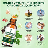 GORNVB Organic Moringa Liquid Drops 93g packaging