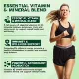 GORNVB Organic Moringa Liquid Drops 93g with ingredients