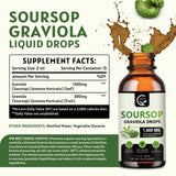 GORNVB Soursop Graviola Liquid Drops 30ml bottle and dropper