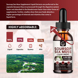 GORNVB Soursop Liquid Drops close-up of liquid