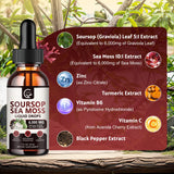 GORNVB Soursop Liquid Drops in lifestyle setting