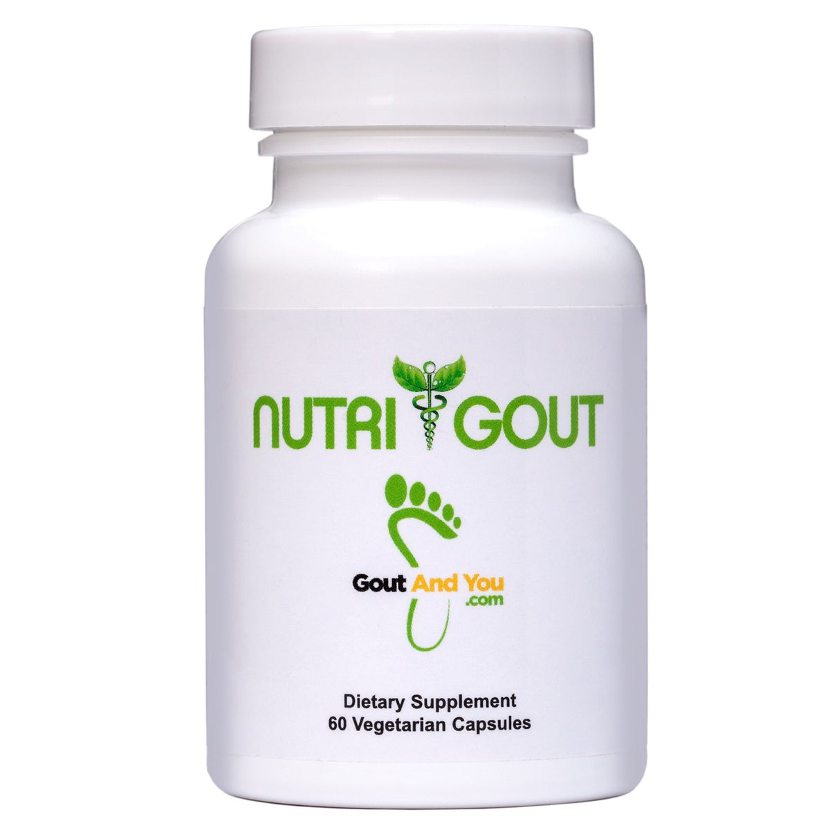 Gout and You NutriGout Milk Thistle Supplement bottle front view