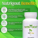Gout and You NutriGout Milk Thistle Supplement bottle side view
