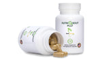 Gout and You NutriGout Plus supplement bottle with lifestyle background