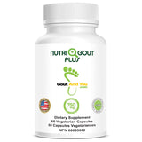 Gout and You NutriGout Plus supplement packaging details