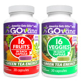 GOVANA Fruit & Veggie Capsules front view with packaging