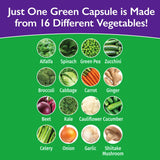 GOVANA Fruit & Veggie Capsules on a wooden table