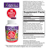 GOVANA Fruit & Veggie Capsules with green tea leaves