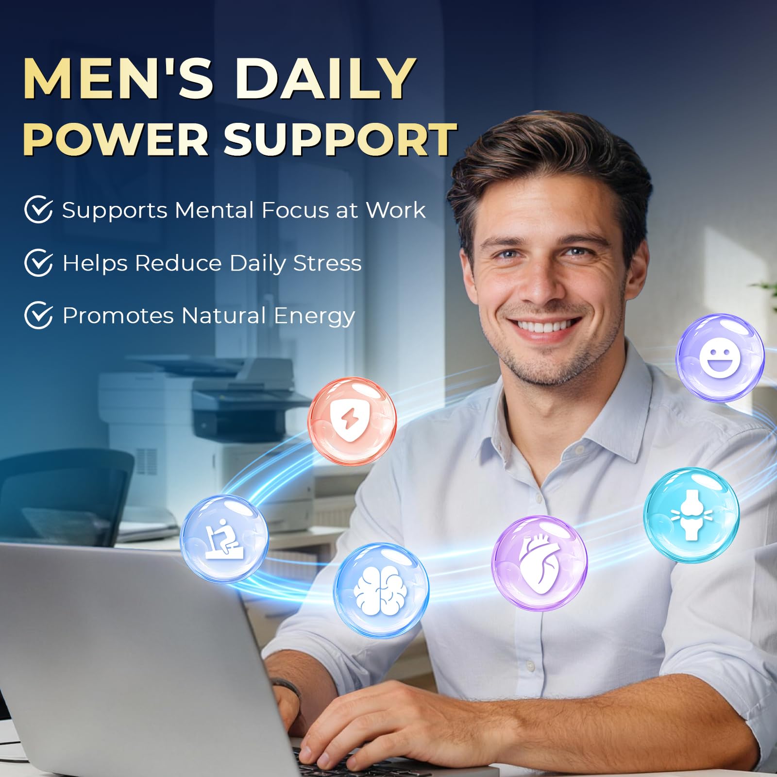 GparkNature Complete Multivitamins for Men gummies close-up
