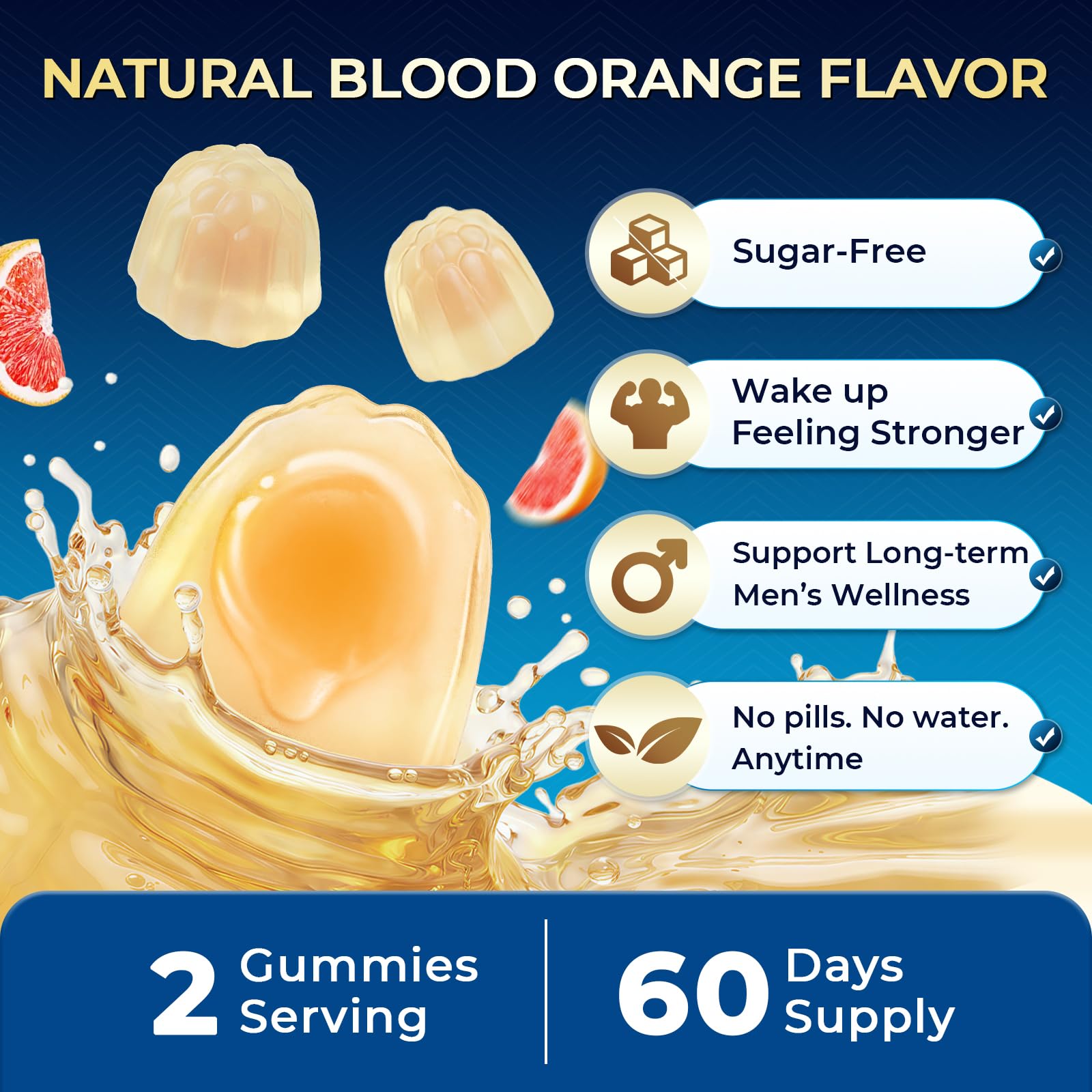 GparkNature Complete Multivitamins for Men nutritional information
