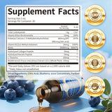 GPGP GreenPeople Biotin Drops 20000mcg back view