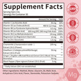 GPGP GreenPeople Magnesium Glycinate Liquid Drops with measuring spoon