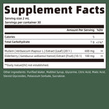 GPGP GreenPeople Mullein Drops 600mg liquid dropper close-up