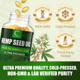 GPGP GreenPeople Omega 3-6-9 Softgels with flaxseed oil