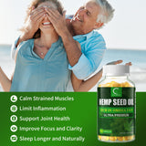 GPGP GreenPeople Omega 3-6-9 Softgels with hemp seeds