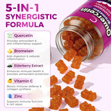 GPGP GreenPeople Quercetin Bromelain Gummies side view