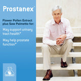 Graminex Prostanex capsules in a hand for size reference