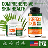 GRAMRIGHT Perfect Skin Acne Supplement with lifestyle setting